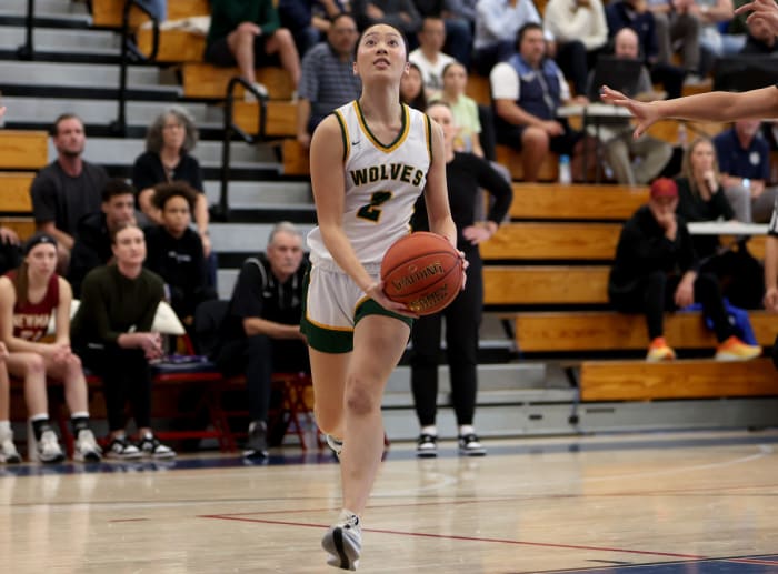 Cardinal Newman girls BB 61, San Ramon Valley 55 NCS Open championship by Dennis Lee 2-24-24022420248